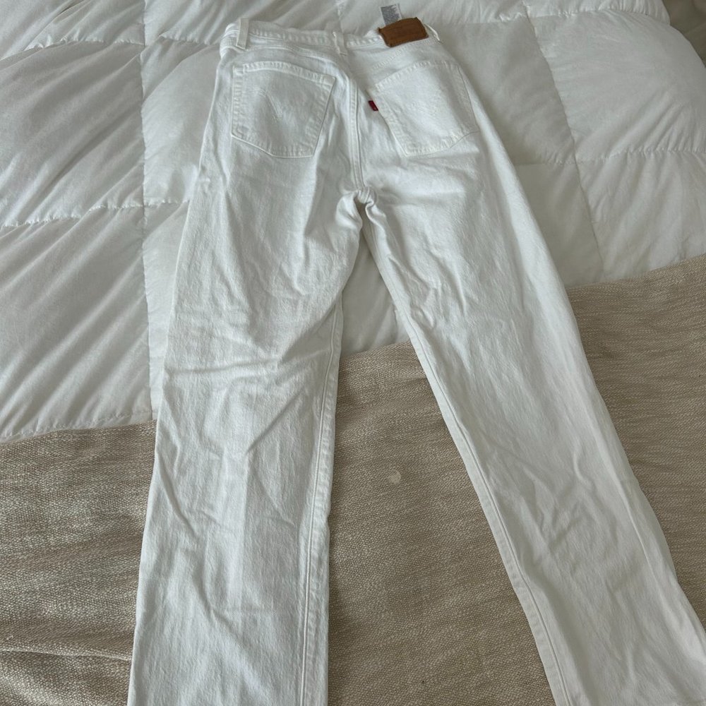 Levis White Jeans